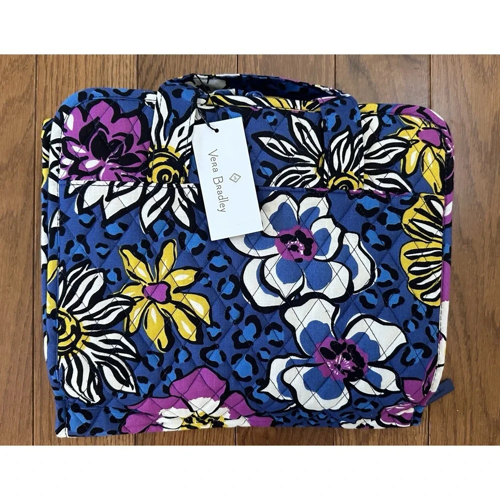 VERA BRADLEY‎ Hanging Organizer Cosmetic Case - African Violet NWT